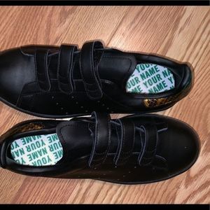 Customized laceless Stan Smith sneakers